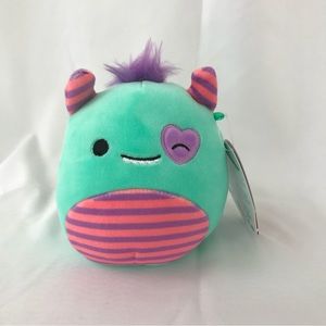 Leon the Monster Valentines Day Squishmallow 5” NWT